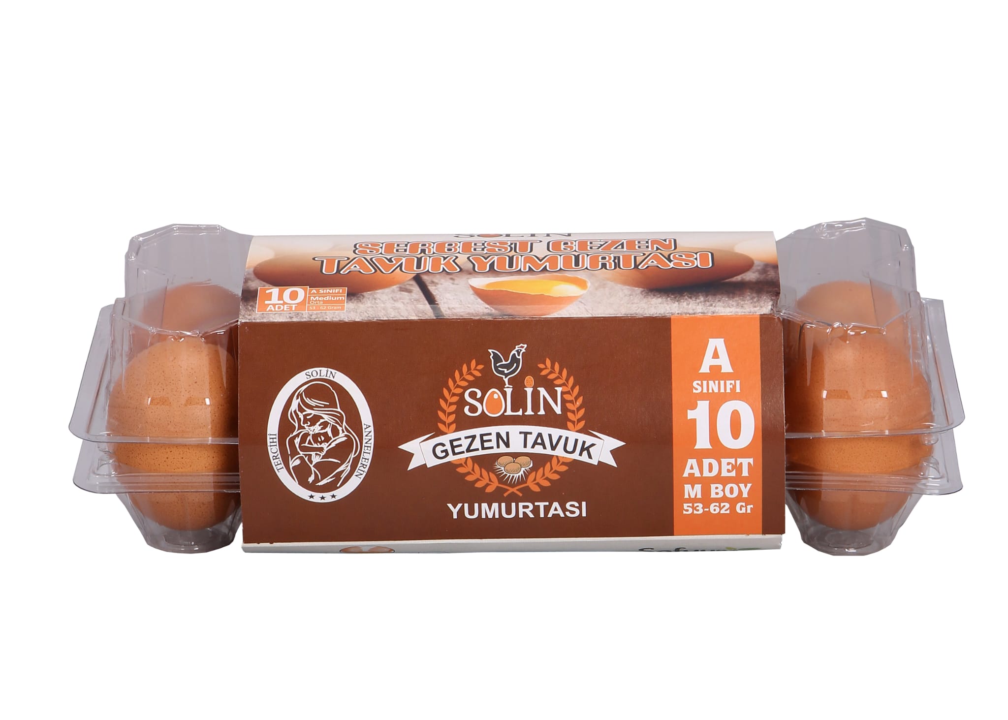 10 Adet M Boy Gezen Tavuk Yumurtası